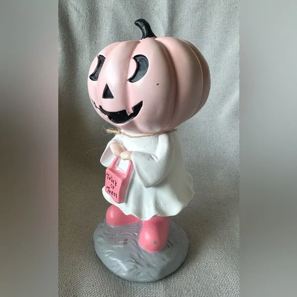 Goblin & Ghoul Pink Pumpkin Trick Or Treat Girl - Picture 3 of 7